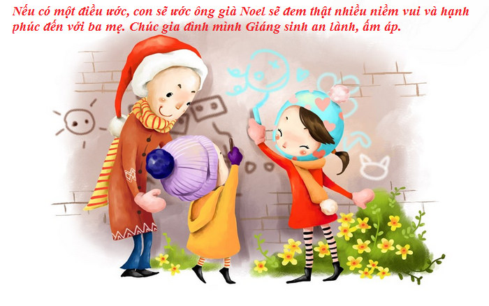 Cach viet thiep Giang Sinh y nghia nhat