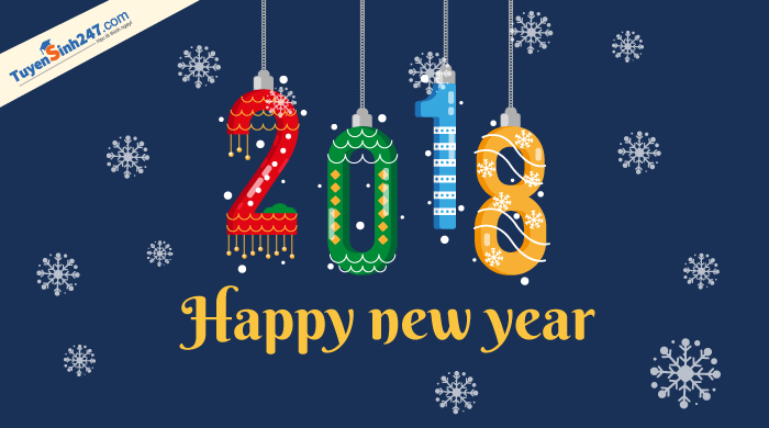 Nhung mau thiep chuc mung nam moi 2018 dep nhat