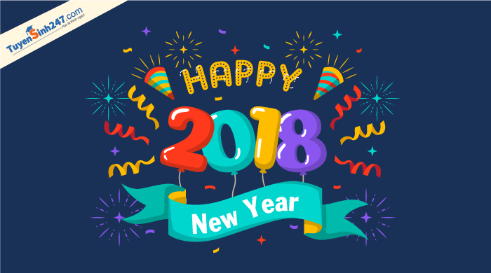 Nhung mau thiep chuc mung nam moi 2018 dep nhat