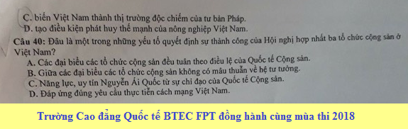De thi thu THPTQG mon Su 2018 Chuyen Phan Boi Chau lan 1
