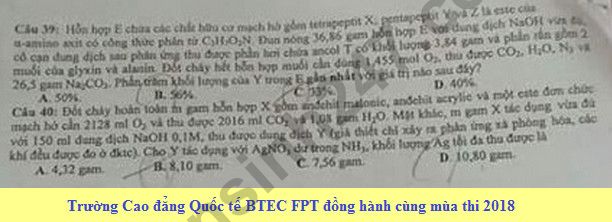 De thi thu THPT Quoc gia mon Hoa 2018 THPT Quang Xuong