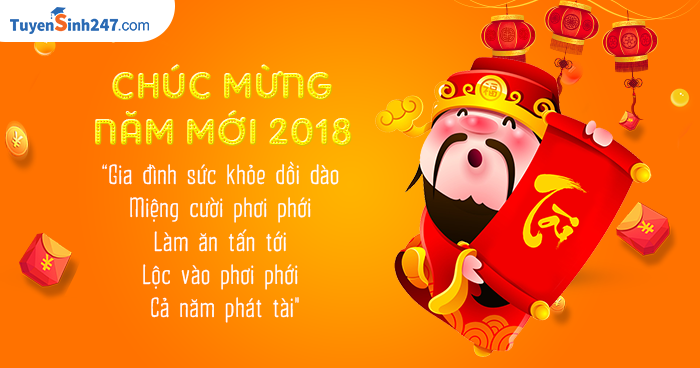 Nhung mau thiep chuc tet Mau Tuat 2018 dep nhat