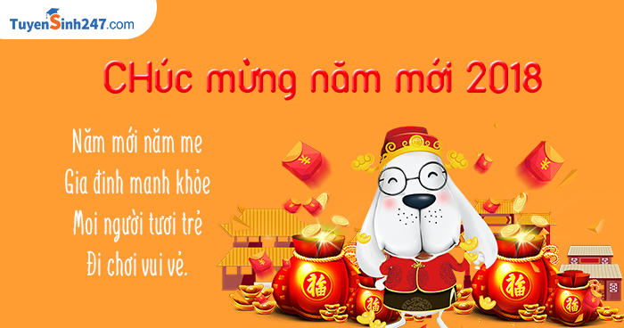 Nhung mau thiep chuc tet Mau Tuat 2018 dep nhat