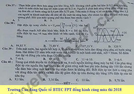 De thi thu THPT Quoc gia mon Ly 2018 Chuyen Ha Giang