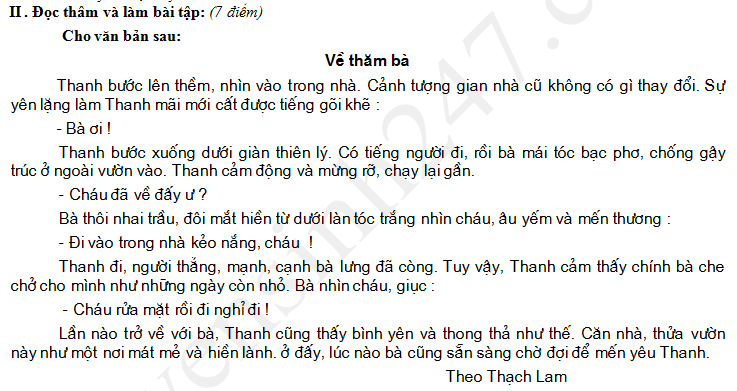 De thi giua hoc ki 2 lop 4 mon Tieng Viet 2017 - TH Lien Huong 5