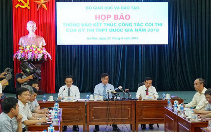 Bo GD khang dinh de thi THPTQG 2018 tang do kho