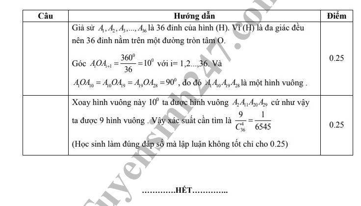De thi hoc ky 1 lop 11 mon Toan - So GD Ba Ria Vung Tau 2018