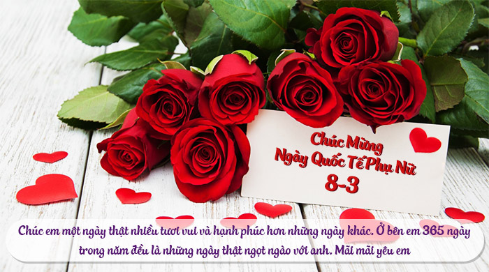 Nhung tam thiep chuc mung ngay Quoc te phu nu 8/3 y nghia nhat