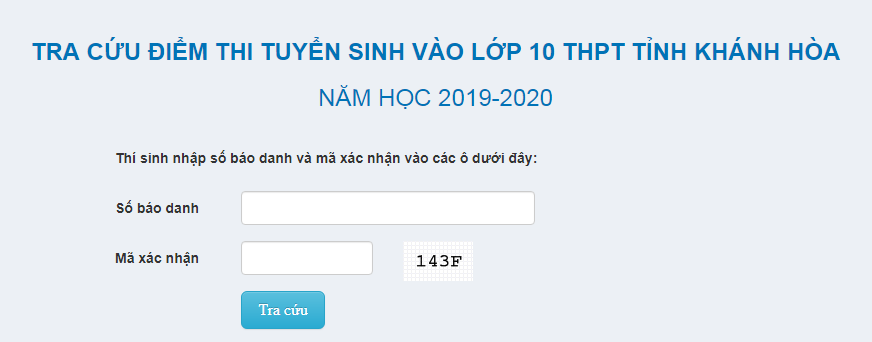 Da co diem thi vao lop 10 Khanh Hoa