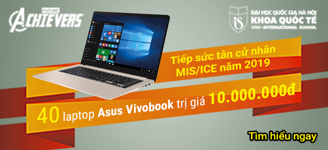 Khoa Quoc te se tang 40 laptop cho tan sinh vien nganh He thong thong tin quan ly, Tin hoc va Ky thuat may tinh