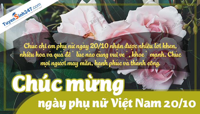 Bo thiep chuc mung ngay phu nu Viet Nam 20/10 y nghia