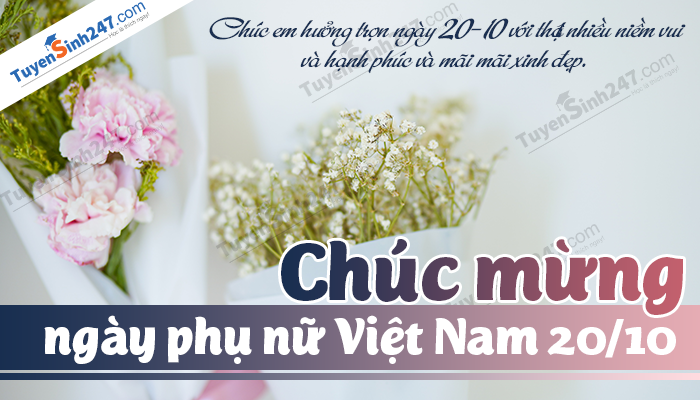 Bo thiep chuc mung ngay phu nu Viet Nam 20/10 y nghia