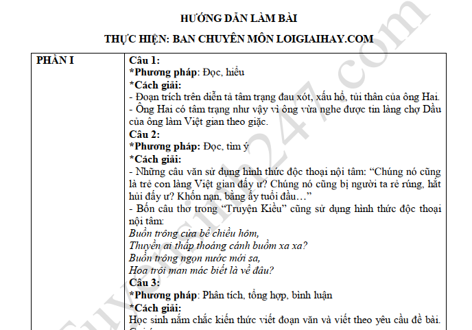De thi ki 1 mon Van lop 9 Quan Bac Tu Liem 2019 - 2020