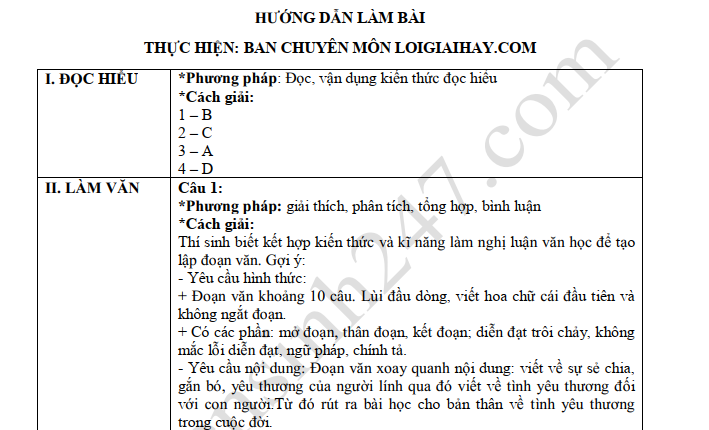 De thi ki 1 lop 9 mon Van 2019 - 2020 So GD Vinh Phuc
