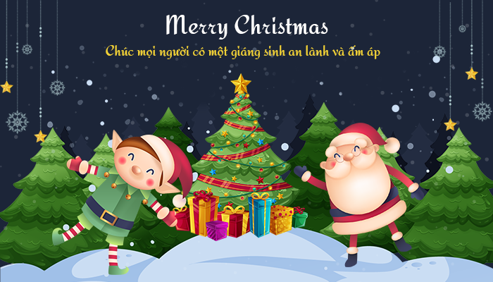 Bo thiep chuc mung Giang Sinh 2019 dep va y nghia