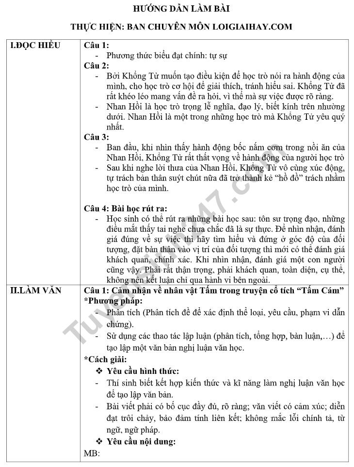De thi ki 1 lop 10 mon Van THPT Chuyen Su pham Ha Noi 2019 - 2020