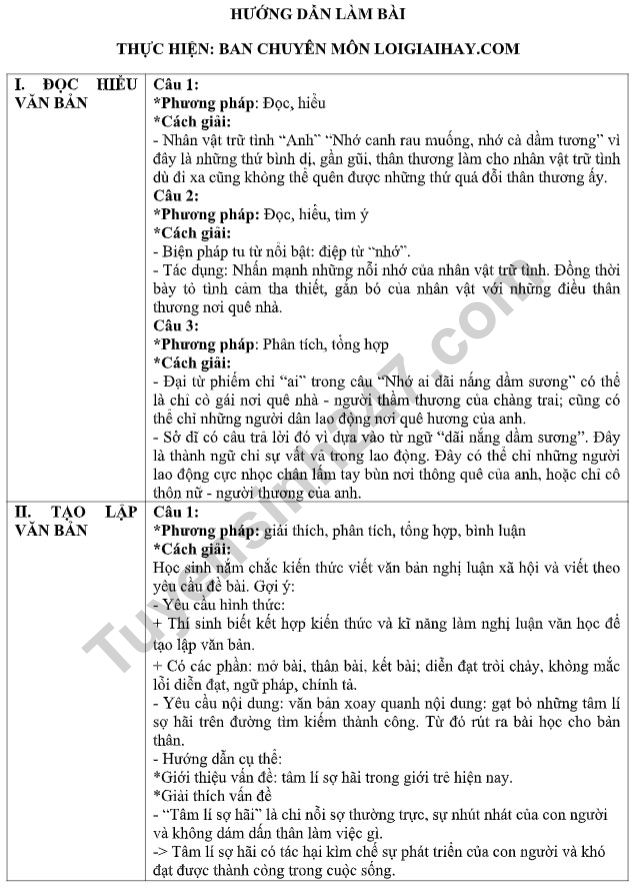 De thi ki 1 lop 9 mon Van 2019 - 2020 Phong GD Cu Chi