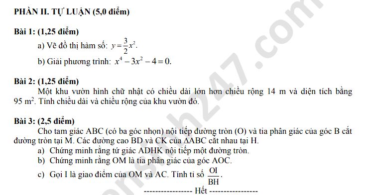 De thi hoc ki 2 So Quang Nam mon Toan lop 9 nam 2020