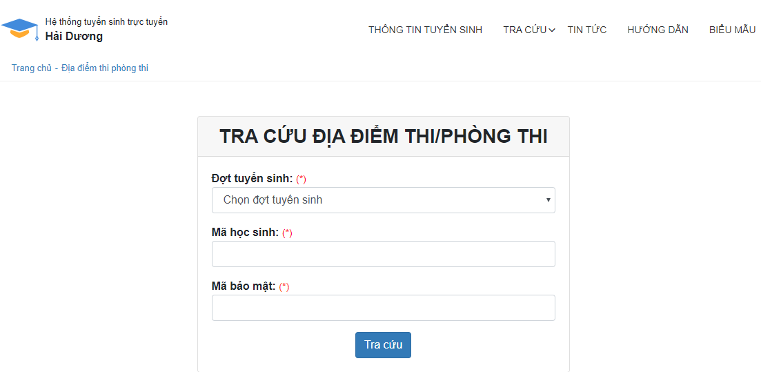 Hai Duong cong bo diem thi vao lop 10 nam 2020