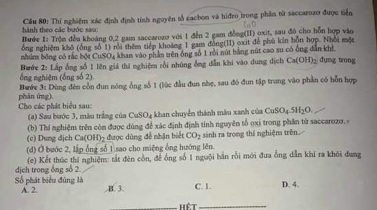 Dap an de thi tot nghiep THPT nam 2020 mon Hoa ma de 217