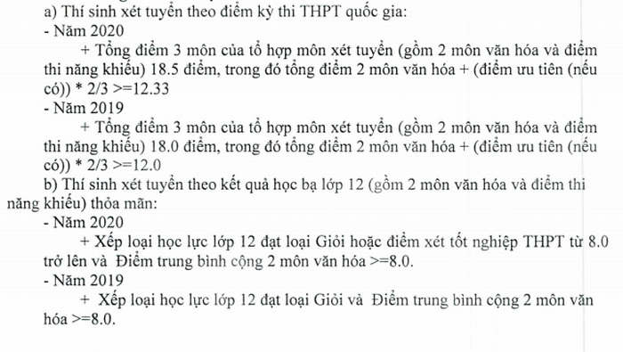 Dai hoc Quang Nam cong bo diem san nam 2020