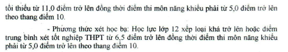 Diem chuan Dai hoc Bac Lieu nam 2020