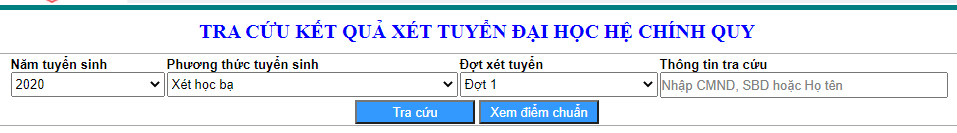 DH Y Duoc - DH Hue cong bo danh sach trung tuyen nam 2020