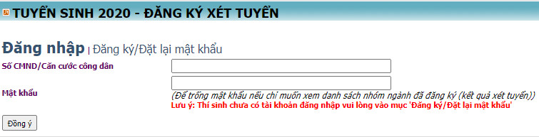Tra cuu ket qua trung tuyen Hoc vien Nong Nghiep Viet Nam 2020
