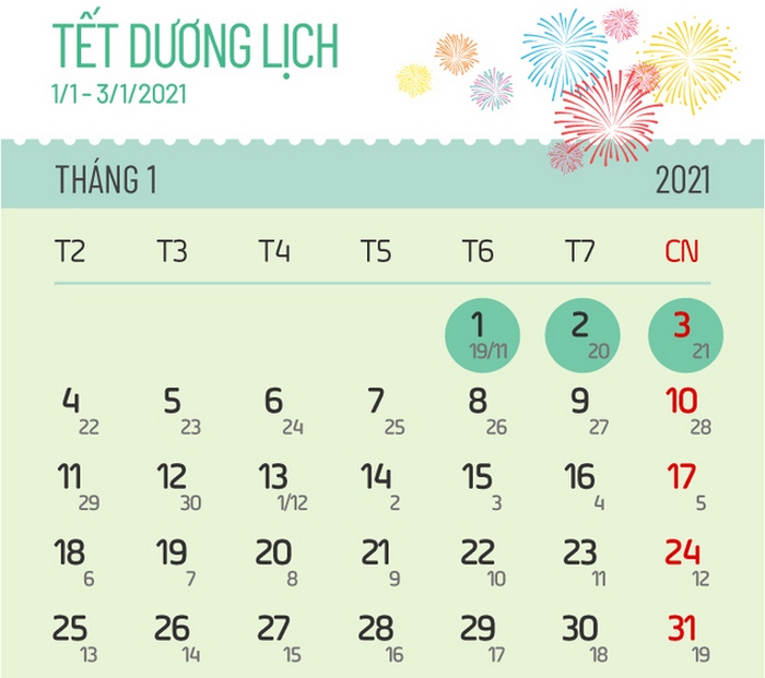 Lich nghi Tet duong lich 2021 cua hoc sinh Ha Noi
