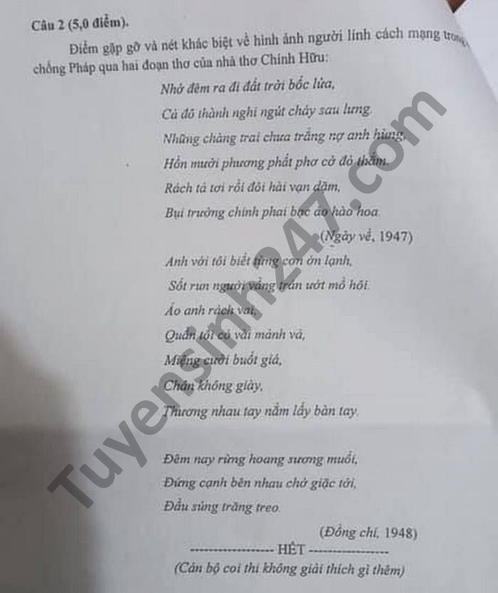 Dap an de thi chon hoc sinh gioi Quan Van lop 9 Quan Duong Kinh