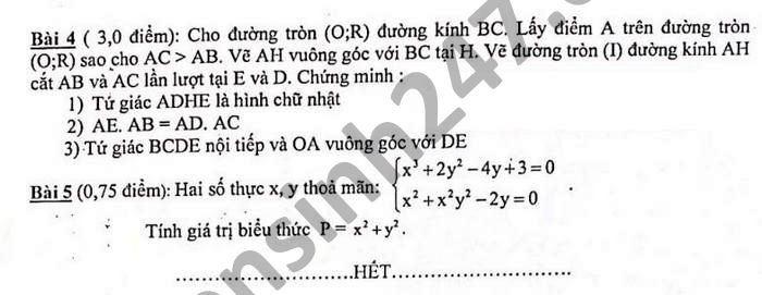 De thi giua ki 2 THCS Phung Chi Kien nam 2021 Toan lop 9
