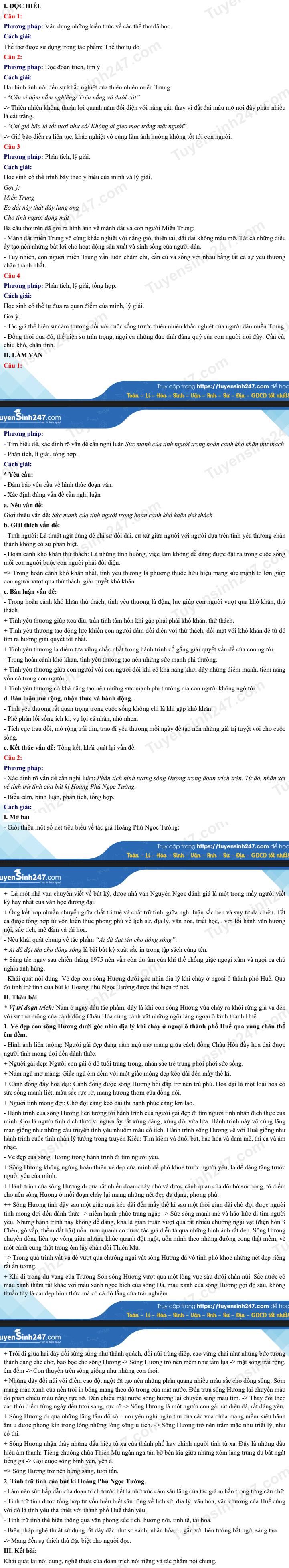 Huong dan giai de minh hoa tot nghiep THPT 2021 mon Van