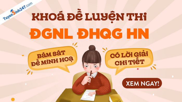 Bi kip dat diem cao thi danh gia nang luc dai hoc quoc gia Ha Noi