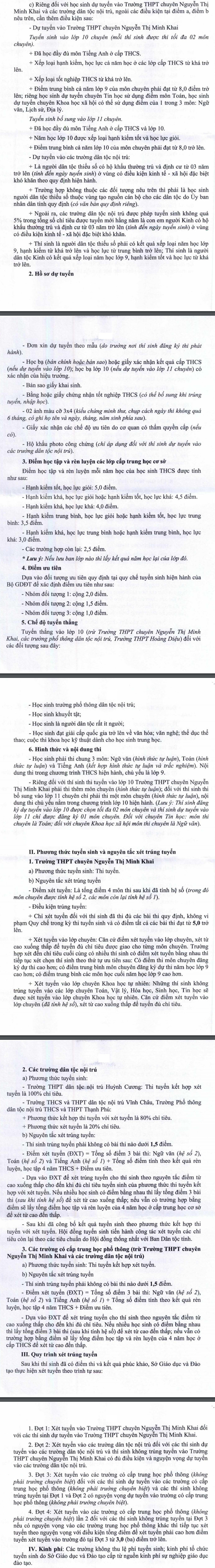 Thong tin tuyen sinh vao lop 10 Soc Trang nam 2021
