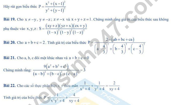 De cuong on tap hoc ki 1 Toan 8 nam 2021 - Archimedes School