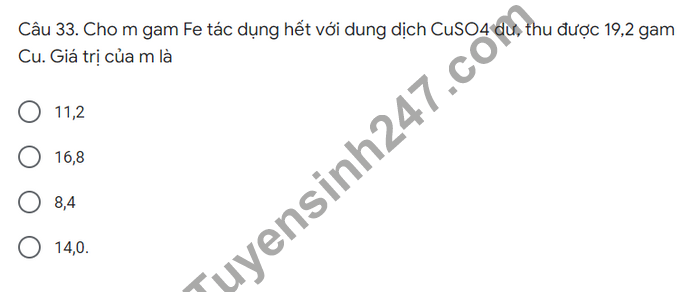 De thi giua ki 2 THPT Tran Phu - Ha Tinh 2022 mon Hoa lop 12