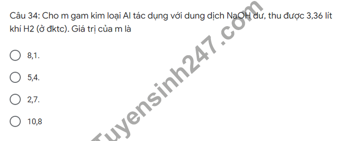 De thi giua ki 2 THPT Tran Phu - Ha Tinh 2022 mon Hoa lop 12