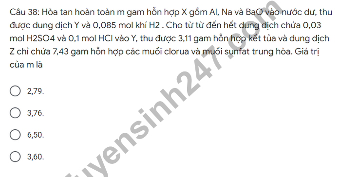 De thi giua ki 2 THPT Tran Phu - Ha Tinh 2022 mon Hoa lop 12