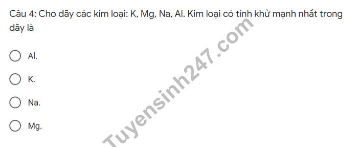 De thi giua ki 2 THPT Tran Phu - Ha Tinh 2022 mon Hoa lop 12