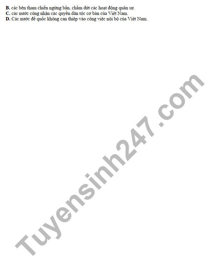 De thi giua ki 2 mon Su lop 12 THPT Nui Thanh 2022