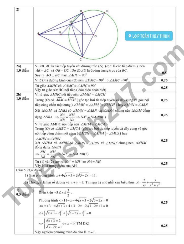 De thi ki 2 mon Toan lop 9 So GD Nam Dinh 2022