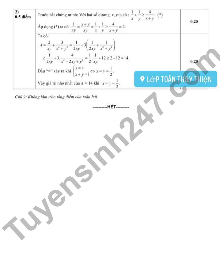 De thi ki 2 mon Toan lop 9 So GD Nam Dinh 2022