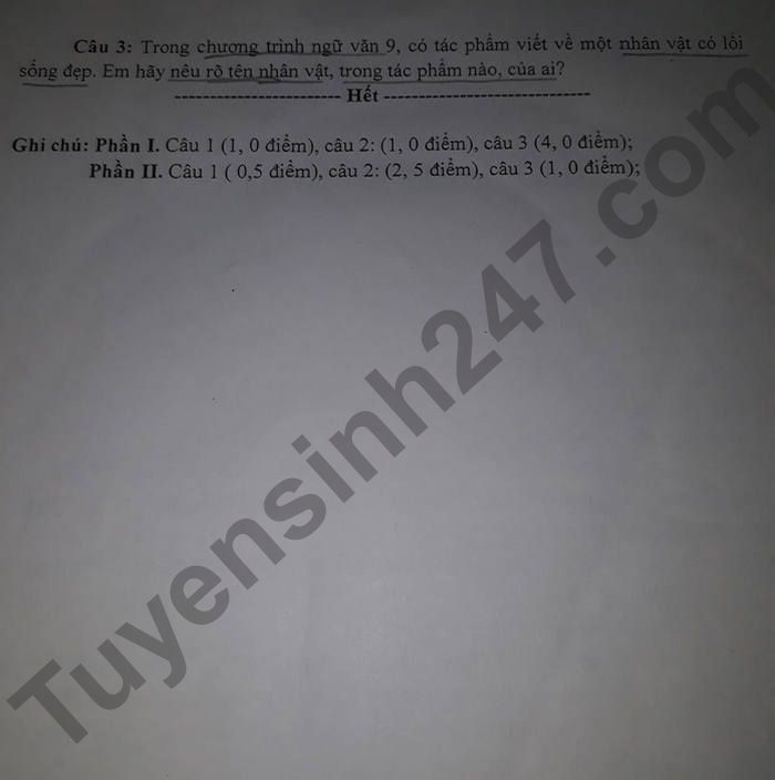 De thi ki 2 Huyen Chuong My mon Van 2022 lop 9