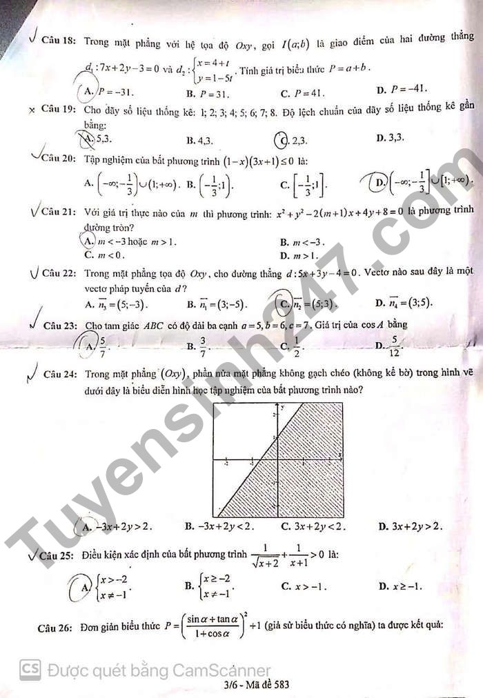 De thi ki 2 mon Toan THPT Phuc Tho lop 10 2022