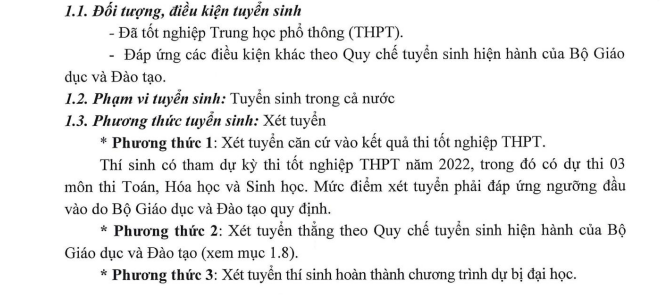 Dai hoc Ky thuat Y – Duoc Da Nang cong bo de an tuyen sinh 2022