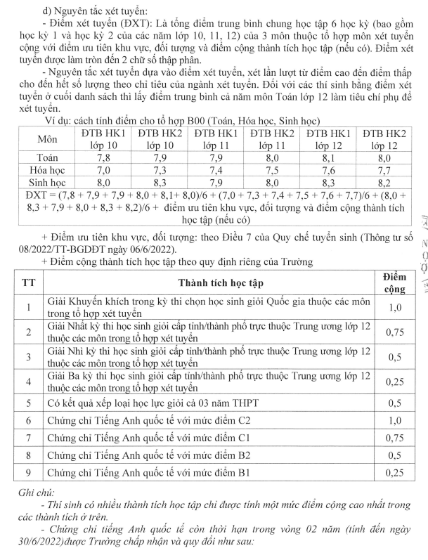 Dai hoc Y duoc - DH Thai Nguyen cong bo phuong an tuyen sinh 2022