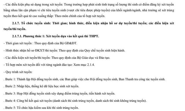 Phuong an tuyen sinh DH Kinh te Cong nghiep Long An nam 2022
