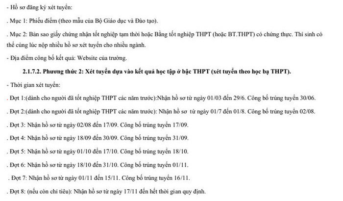 Phuong an tuyen sinh DH Kinh te Cong nghiep Long An nam 2022