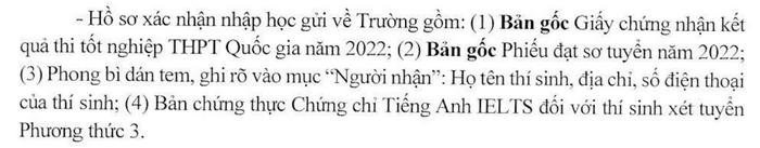 Diem chuan xet tuyen ket hop Dai hoc Kiem sat Ha Noi 2022