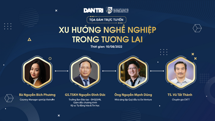 Kham pha nganh Cong nghe thong tin cung tọa dàm “Xu huóng nghè nghiẹp trong tuong lai”